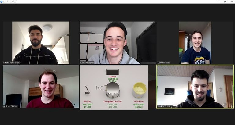 Maschinenbau der FAU gewinnt Ingenieure ohne Grenzen Challenge 2021